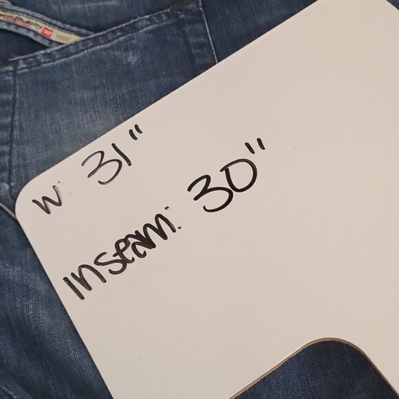 Diesel Fluzi Mid-Rise Faded Wide Flare Stretch‎ Jeans SZ 31 - Picture 12 of 12